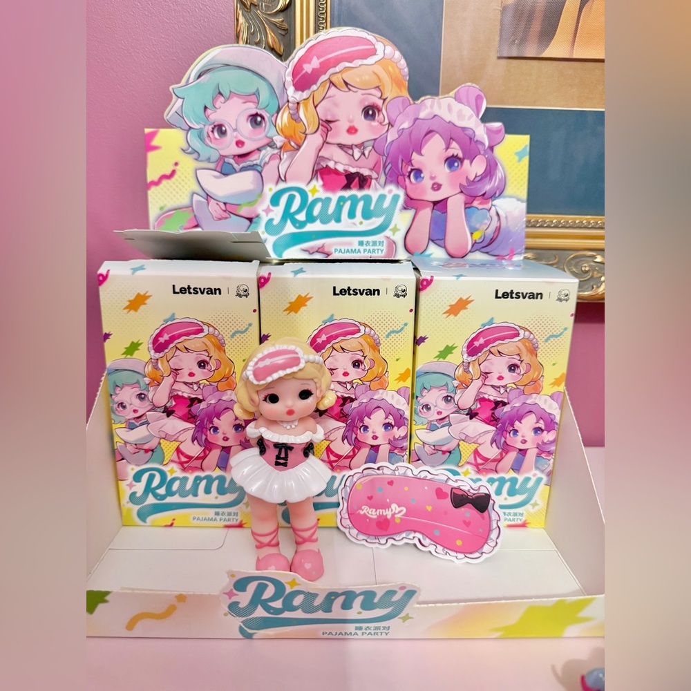 Letsvan Ramy Pajama Party Series Blind Box-4 Figures